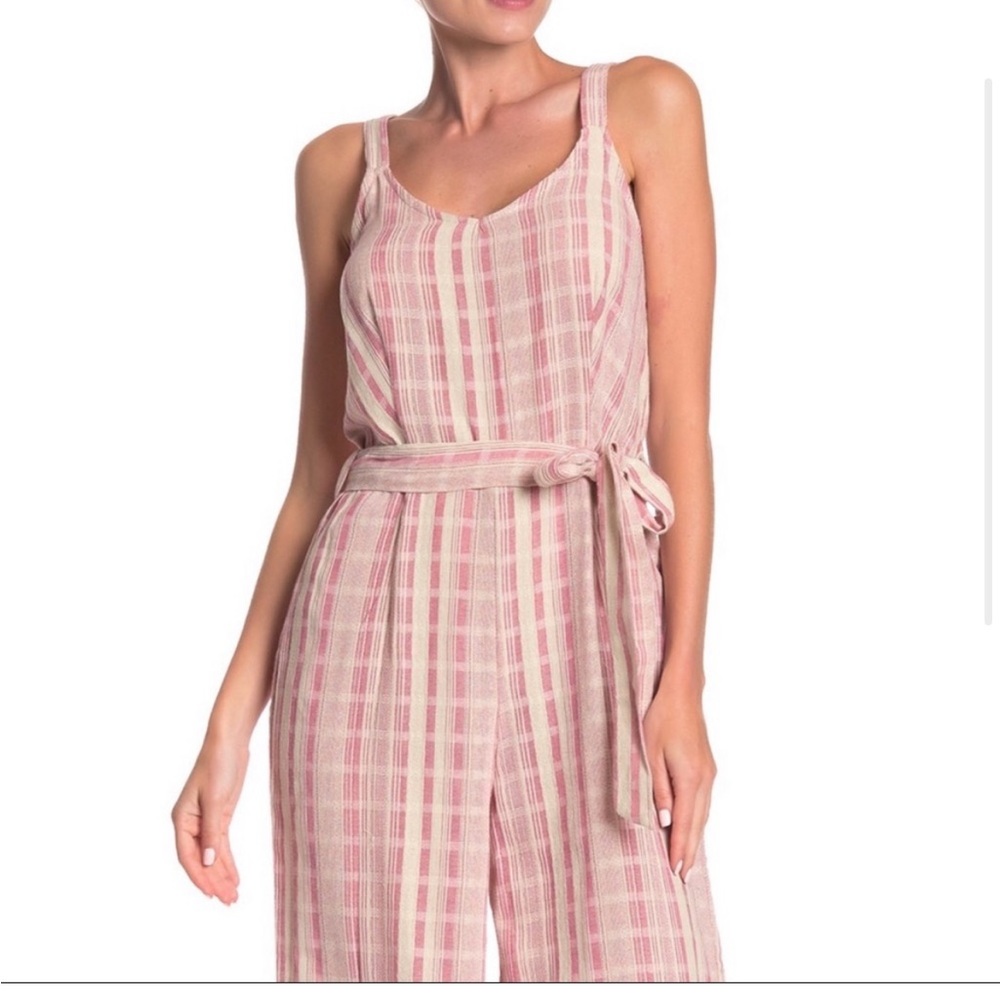Sharango New York pink and white jumpsuit🪷🪷🪷